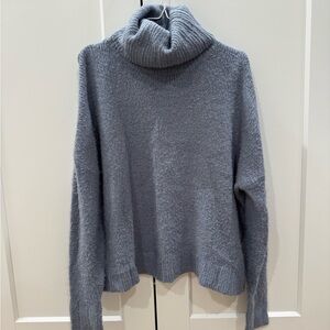 Able Cozy Heather Gray Turtleneck Sweater